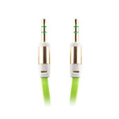 Adapter 3,5 audio cable/3.5 aux cable zielony