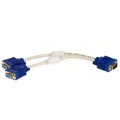 Akyga adapter z kablem AK-AD-20 VGA (m) / 2x VGA (f) 2x 15cm do SAMSUNG ZV50