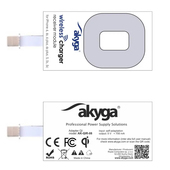 Akyga odbiornik indukcyjny QI do iPhone 6, 5, 5s, 5c do SAMSUNG ZV50