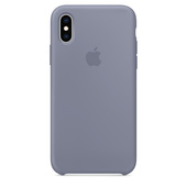 Apple iPhone XS Silicone Case lawendowa szaro�� do Apple iPhone XS