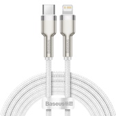 Baseus kabel Cafule Metal USB-C - Lightning  20W 2,0 m biay