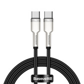 Baseus kabel Cafule Metal USB-C - USB-C 100W 1,0 m czarny do SAMSUNG ZV50