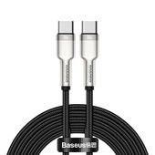 Baseus kabel Cafule Metal USB-C - USB-C 100W 2,0 m czarny