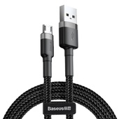 Baseus kabel Cafule USB - micro USB 3,0m 2A szaro-czarny do SAMSUNG ZV50