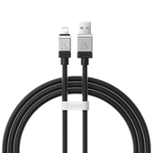 Baseus kabel CoolPlay USB - Lightning 1m 2,4A czarny do SAMSUNG ZV50