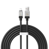 Baseus kabel CoolPlay USB - Lightning 2m 2,4A czarny do SAMSUNG ZV50