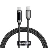 Baseus kabel Display PD USB-C - USB-C 1,0 m czarny 100W do SAMSUNG ZV50