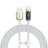 Baseus kabel Display USB - USB-C 5A 2,0 m bia�y do SAMSUNG ZV50
