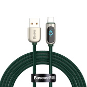 Baseus kabel Display USB - USB-C 5A 2,0 m zielony do SAMSUNG ZV50