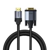 Baseus Kabel Enjoyment HDMI do VGA ciemno-szary 1m do SAMSUNG ZV50