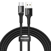 Baseus kabel Halo USB - microUSB 2,0 m 2A czarny do SAMSUNG ZV50