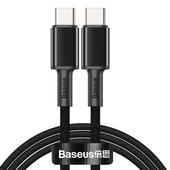 Baseus kabel High Density PD 100W USB-C - USB-C 1,0 m czarny do SAMSUNG ZV50