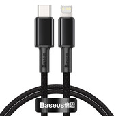 Baseus kabel High Density PD USB-C - Lightning 1,0 m 20W czarny do SAMSUNG ZV50