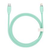Baseus kabel Jelly Liquid PD USB-C - Lightning 1,2 m zielony 20W do SAMSUNG ZV50