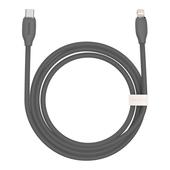 Baseus kabel Jelly Liquid PD USB-C - Lightning 2 m czarny 20W do SAMSUNG ZV50