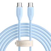 Baseus kabel Jelly Liquid PD USB-C - USB-C 2 m niebieski 100W do SAMSUNG ZV50