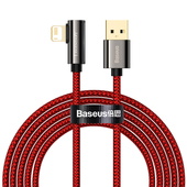 Baseus kabel Legend USB - Lightning 2,0m 2,4A czerwony do SAMSUNG ZV50
