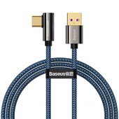 Baseus kabel Legend USB - USB-C 1,0m 66W niebieski do SAMSUNG ZV50