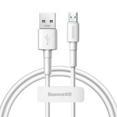 Baseus kabel Mini (micro | 0,5 m) bia�y 4A do SAMSUNG ZV50