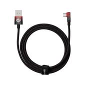 Baseus kabel MVP 2 Elbow USB - USB-C 2,0 m 100W czarno-czerwony do SAMSUNG ZV50