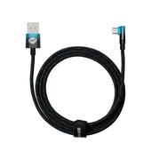 Baseus kabel MVP 2 Elbow USB - USB-C 2,0 m 100W czarno-niebieski do SAMSUNG ZV50