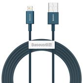 Baseus kabel Superior USB - Lightning 2,0 m 2,4A niebieski do SAMSUNG ZV50