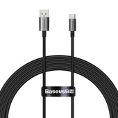 Baseus kabel Superior USB - USB-C 2,0m czarny 100W do SAMSUNG ZV50