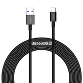 Baseus kabel Superior USB - USB-C 2,0m czarny 66W do SAMSUNG ZV50