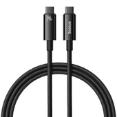 Baseus kabel Tungsten PD USB-C - USB-C 1,0m czarny 240W do SAMSUNG ZV50