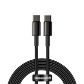 Baseus kabel Tungsten PD USB-C - USB-C 2,0 m 100W czarny do SAMSUNG ZV50
