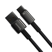 Baseus kabel Tungsten USB - USB-C 1,0m czarny 100W do SAMSUNG ZV50
