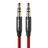 Baseus kabel Yiven audio M30 1,5 m czerwono-czarny