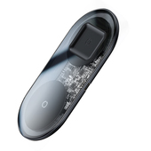 Baseus �adowarka indukcyjna Simple 2w1 18W prze�roczysta do SAMSUNG ZV50
