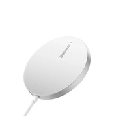 Baseus �adowarka indukcyjna Simple Mini 3 15W srebrna magnetyczna do SAMSUNG ZV50