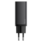 Baseus �adowarka sieciowa GaN2 Lite PD 65W 1x USB-C 1x USB czarna do SAMSUNG ZV50