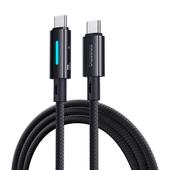 Baseus Lit Kabel USB-C na USB-C 100W 2m Kosmiczna Czer� do SAMSUNG ZV50