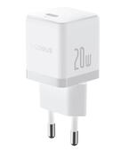 Baseus Palm Szybka �adowarka Sieciowa 20W 1�USB-C z kablem bia�y do SAMSUNG ZV50