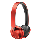 Baseus s�uchawki nauszne bluetooth Encok D01 czerwone do SAMSUNG ZV50