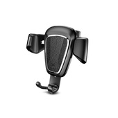 Baseus uchwyt samochodowy Gravity grawitacyjny czarny aluminium/sk�ra ekologiczna do SAMSUNG ZV50