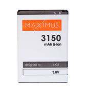 Bateria Maxximus 3150mah do LG G3