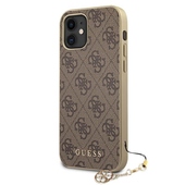  br�zowe hard case 4G Charms Collection do Apple iPhone 12 Mini 5,4 cali