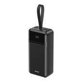 BWOO 65W powerbank 30000 mAh 2 x USB-A, 1 x Type C z wy�wietlaczem lcd, czarny do SAMSUNG ZV50