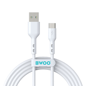 BWOO kabel BO-X172C 3A cable USB-A do USB-C 1m bia�y do SAMSUNG ZV50