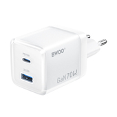 BWOO �adowarka sieciowa GaN CDA224 QC 70W 1 x USB 1x USB-C do SAMSUNG ZV50