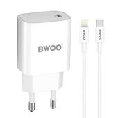 BWOO �adowarka sieciowa GD-CDA162 20W z kablem usb-c na lightning do SAMSUNG ZV50