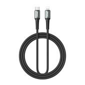 BWOO Pleciony kabel USB-C do Lightning 30W, 2 m do SAMSUNG ZV50