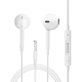 BWOO s�uchawki BO-HF05 Wired Earphone 3.5mm stereo bia�e do SAMSUNG ZV50