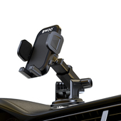 BWOO uchwyt samochodowy BO-ZJ125 Dashboard car holder ABS+silicon+aluminum do SAMSUNG ZV50