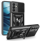 etui  z ringiem Pokrowiec Camshield Case czarny do Samsung Galaxy A26 5G