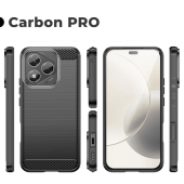 etui pancerne Pokrowiec Carbon Pro do Honor 400 Lite